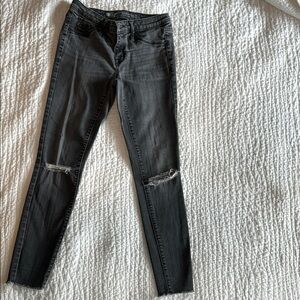 Mossimo Supply Co. Charcoal Skinny Jeans